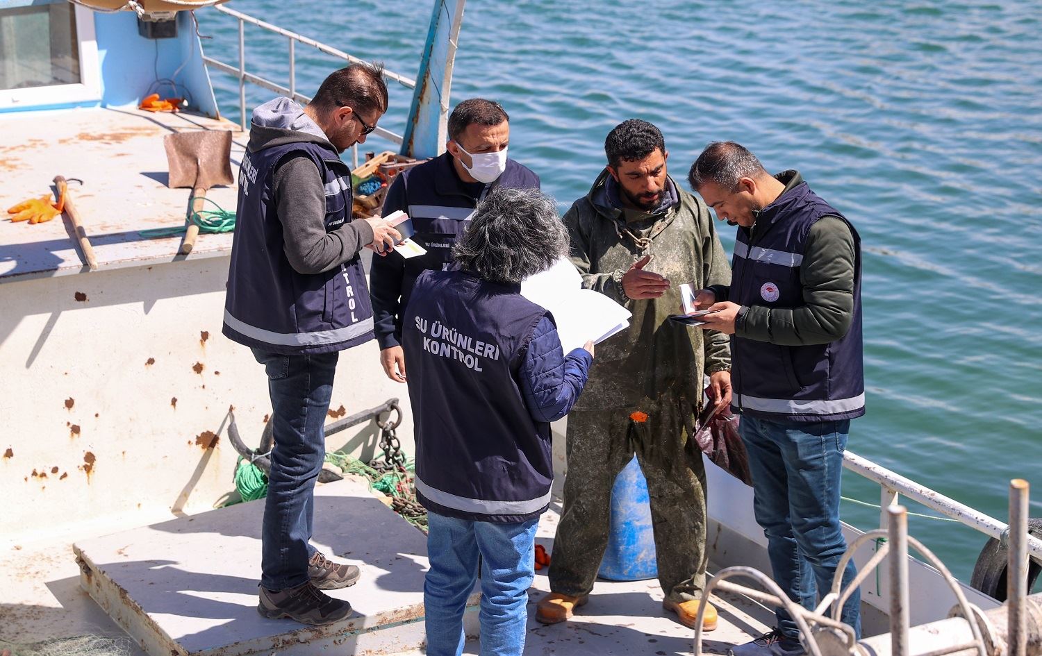 Tîma Kontrolê ya Berhemên Avê dê masiyên Kefal biparêze