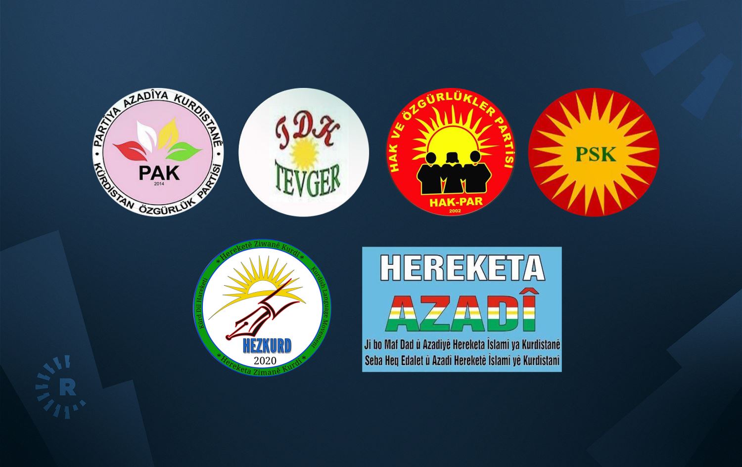 Partiyên Kurdî  û Abdurahman Kurt civiyan