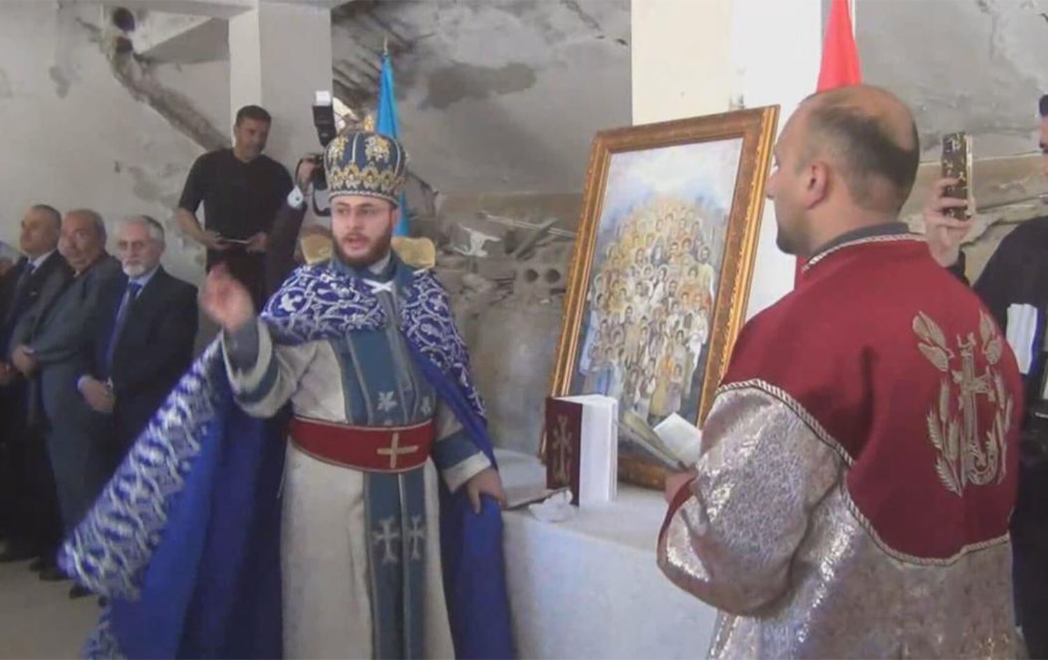 Ermeniyên Dêrezorê Komkujiya Ermeniyan bibîr tînin