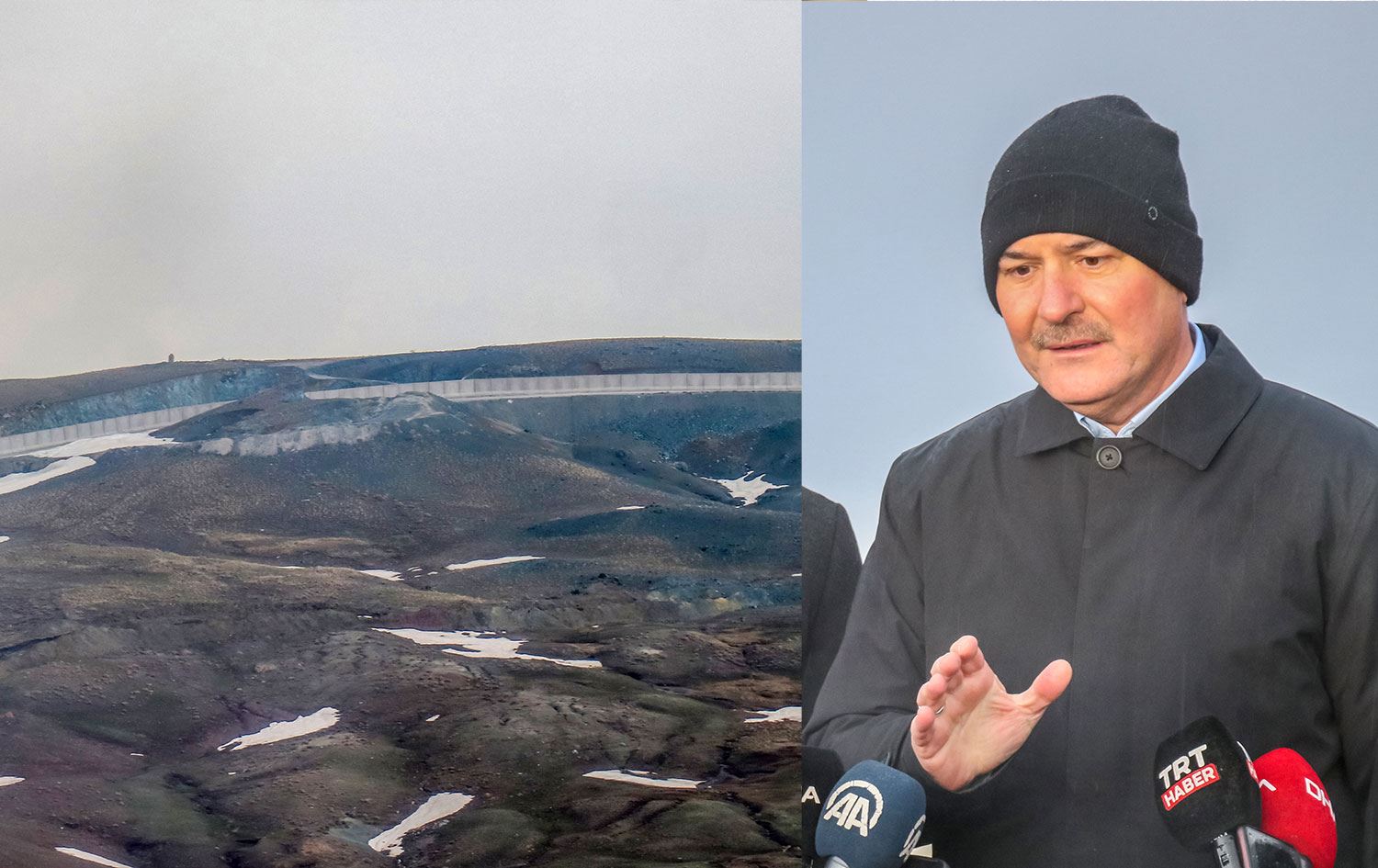 Soylu Van’da: Sınıra 1028 kilometre duvar yapıldı