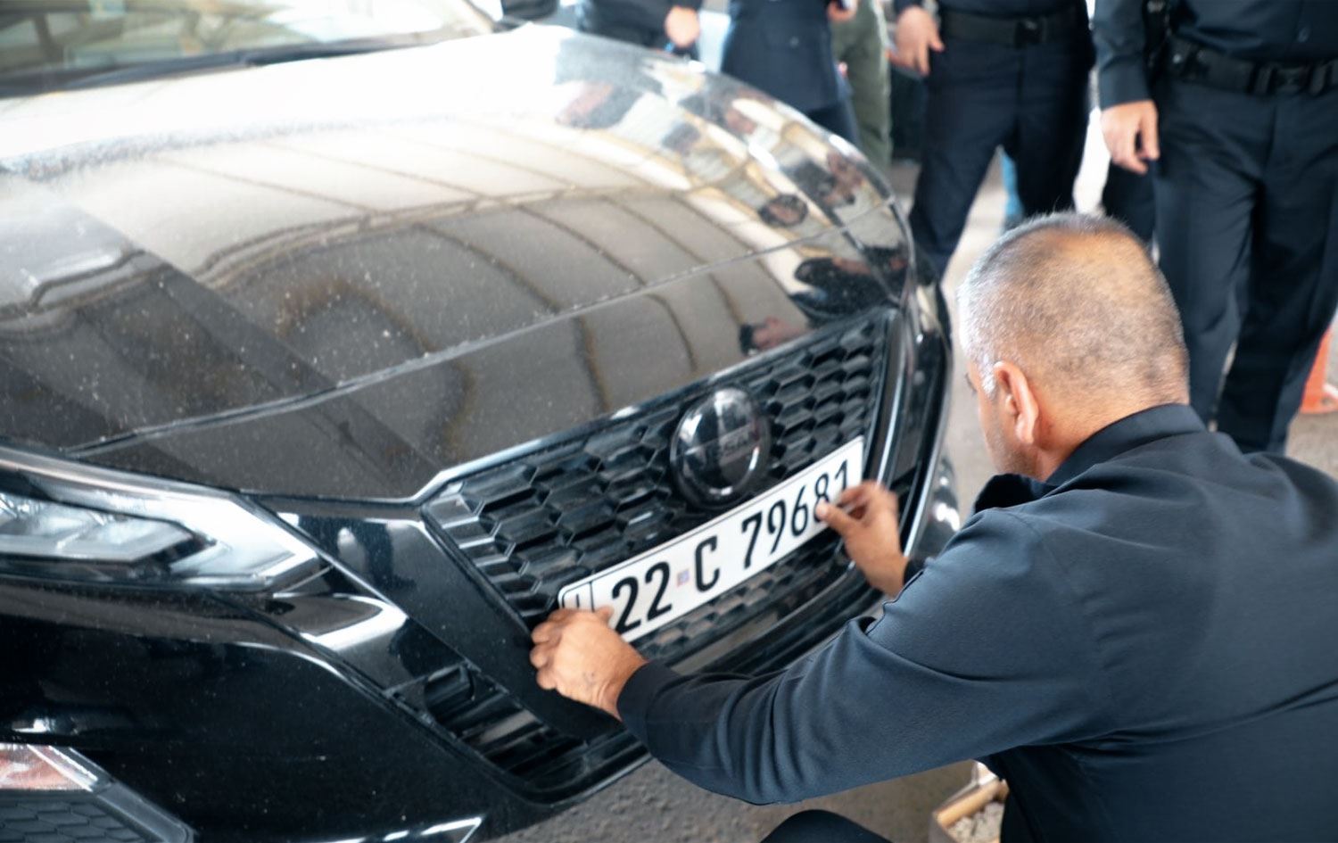 Plakayên otomobîlên Kurdistanê tên guhertin