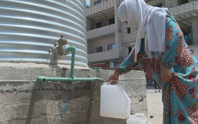 Av li ser bajarê Hesekê hatiye qutkirin