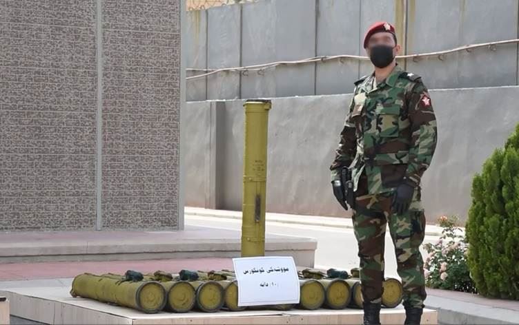 Asayişa Kurdistanê: Me dest bi ser 1 ton madeyên teqîner ên PKKê de girt