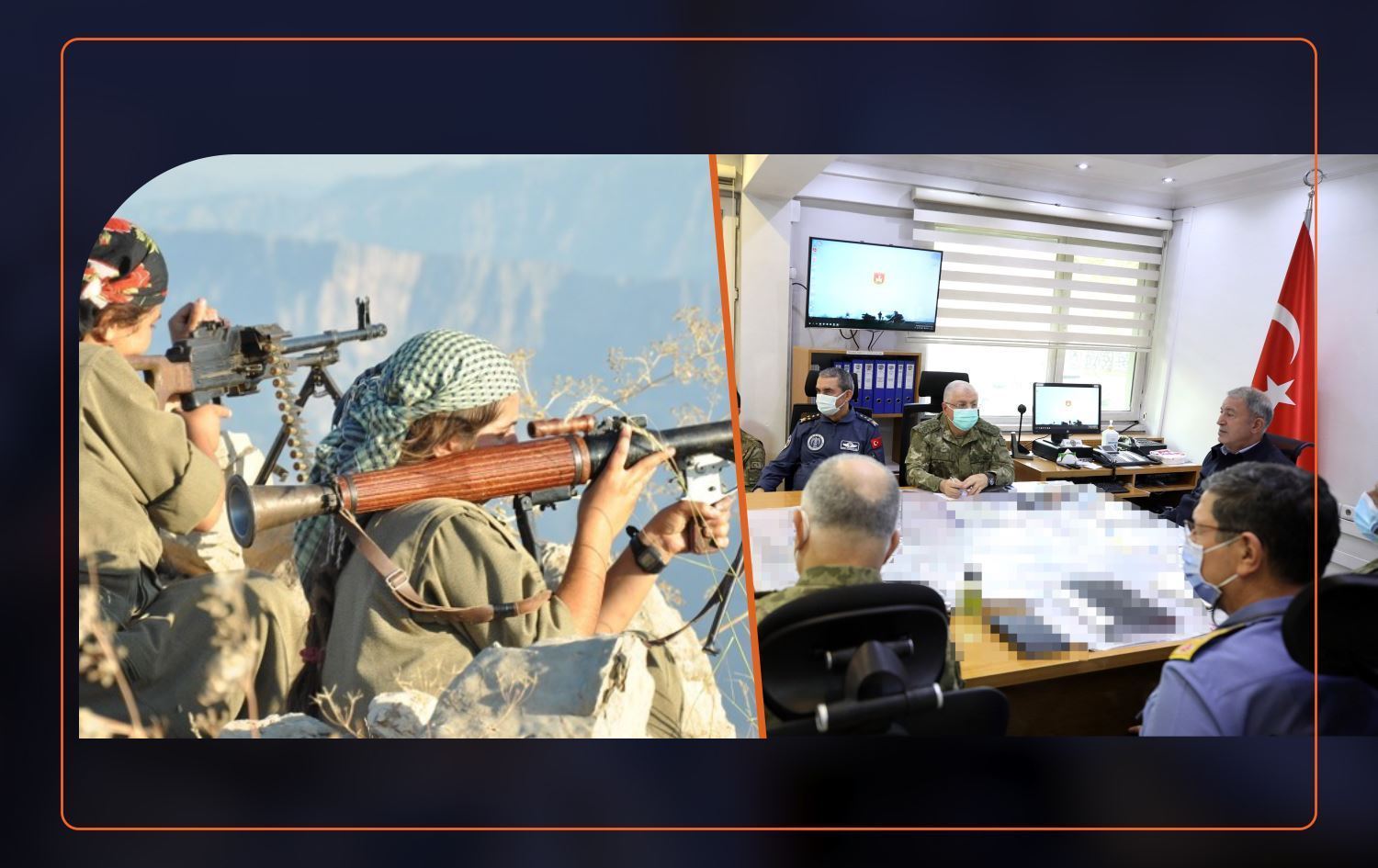 PKK: Têkiliya me bi du tîmên gerîla re qut bûye