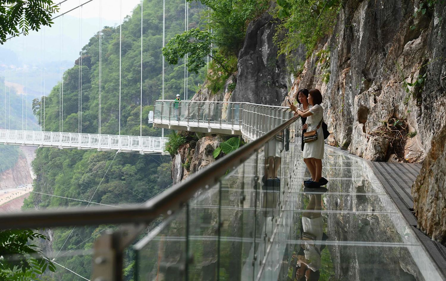 Li Vietnamê pira herî dirêj a ji camê ya cîhanê hate vekirin