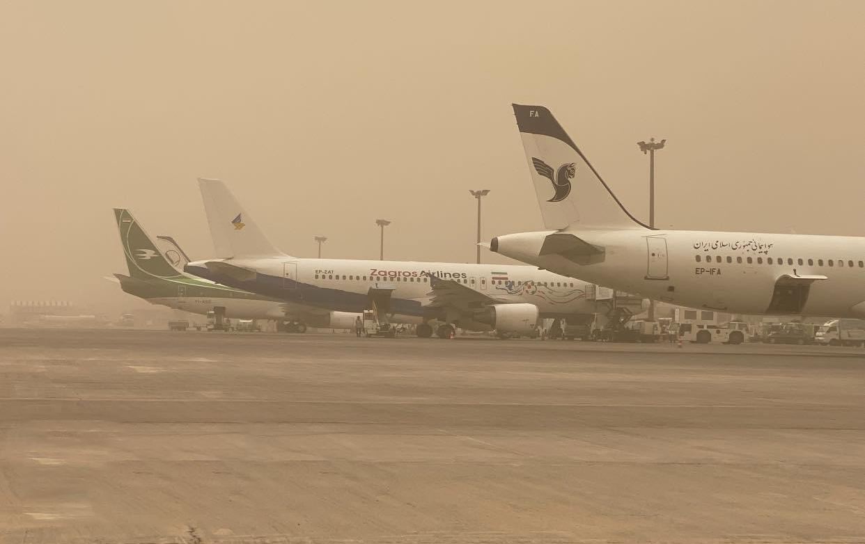 Irak’ta yine kum fırtınası: Bağdat ve Necef’te uçuşlar iptal