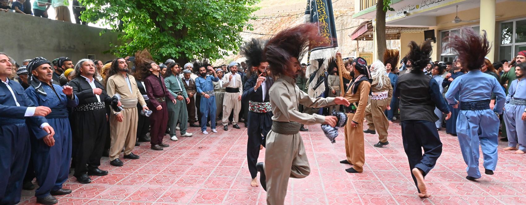 Dervişler Akre’de zikir çekerek ibadet etti