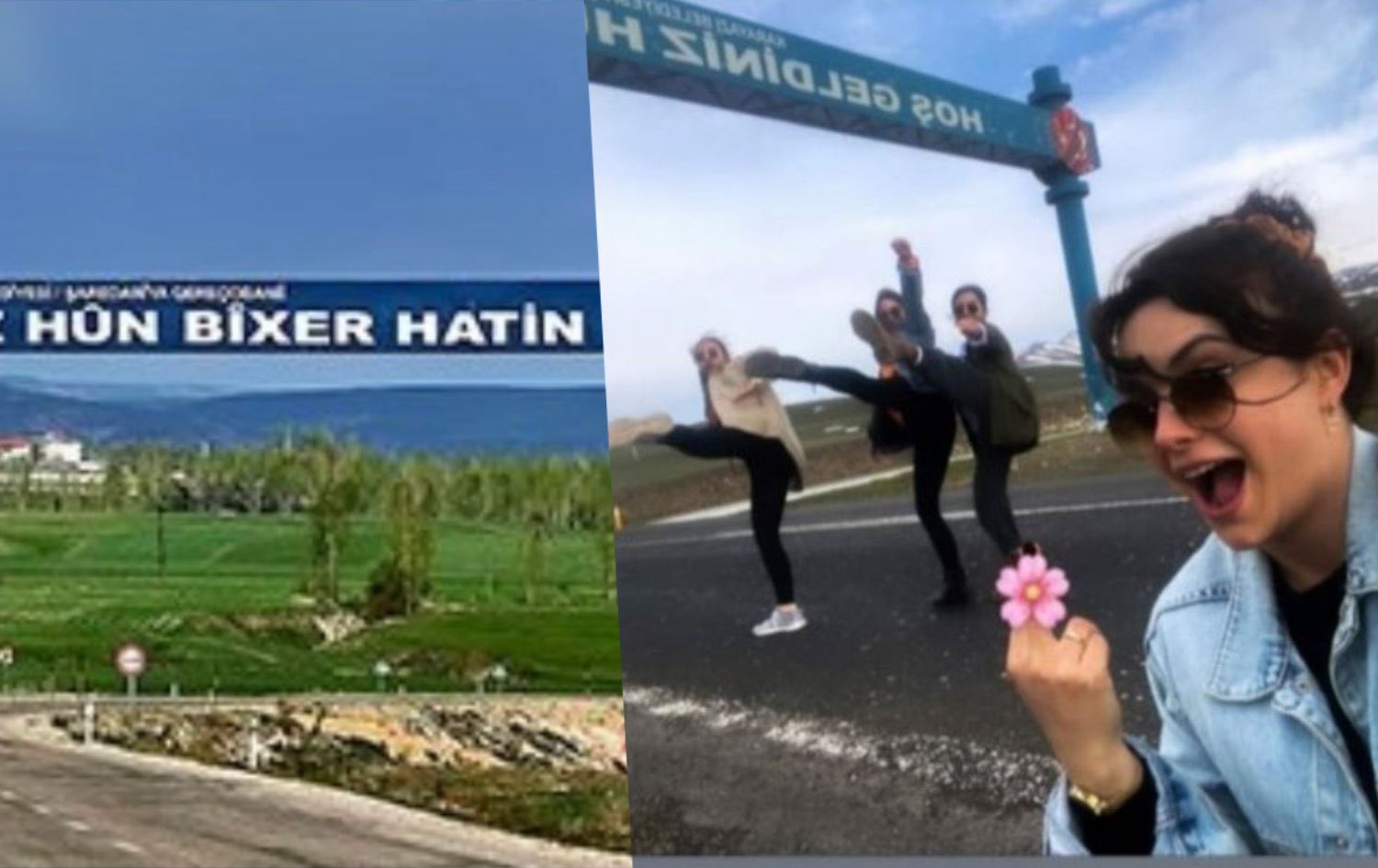 Kürtçe tabela önünde 'ırkçı' paylaşım yapan öğretmen konuştu