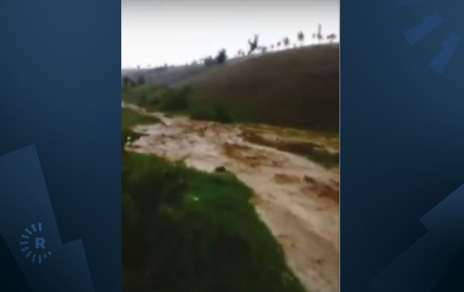 Şirvan’da hayvanlar sel sularına kapıldı