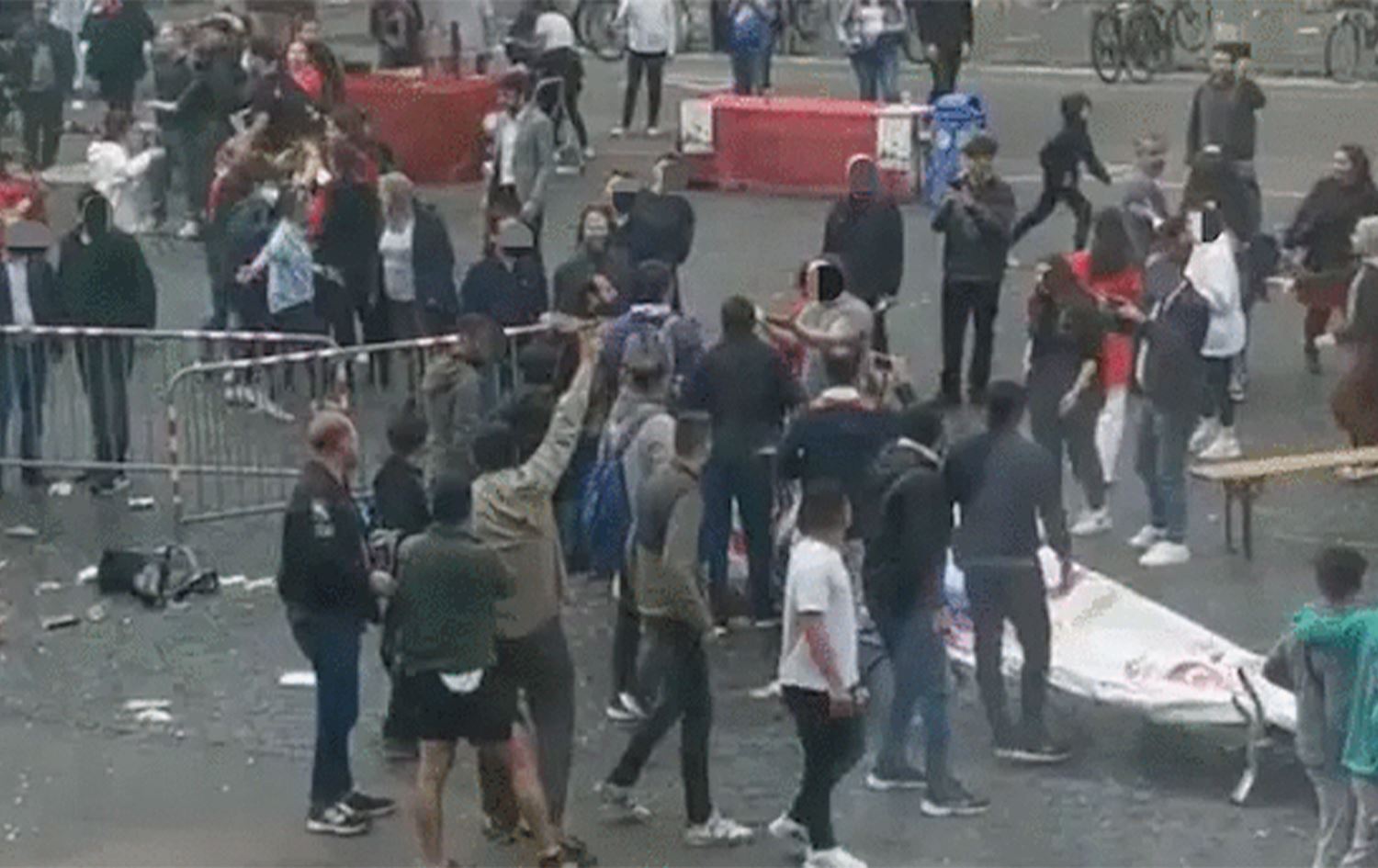 Li Swîsreyê di navbera Tirk û alîgirên PKKê de şer û pevçûn