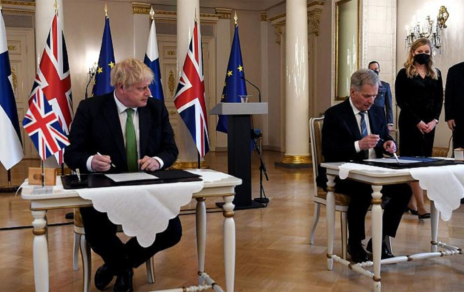 İngiltere ile Finlandiya'dan güvenlik işbirliği anlaşması