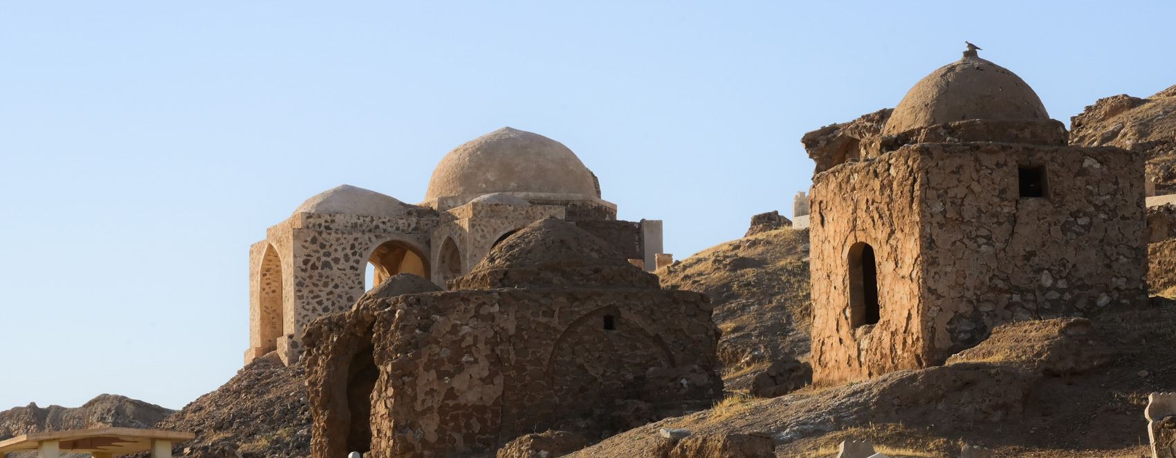 Gumbetên Goristana Kifrî di bin xetereya hilweşînê de ne