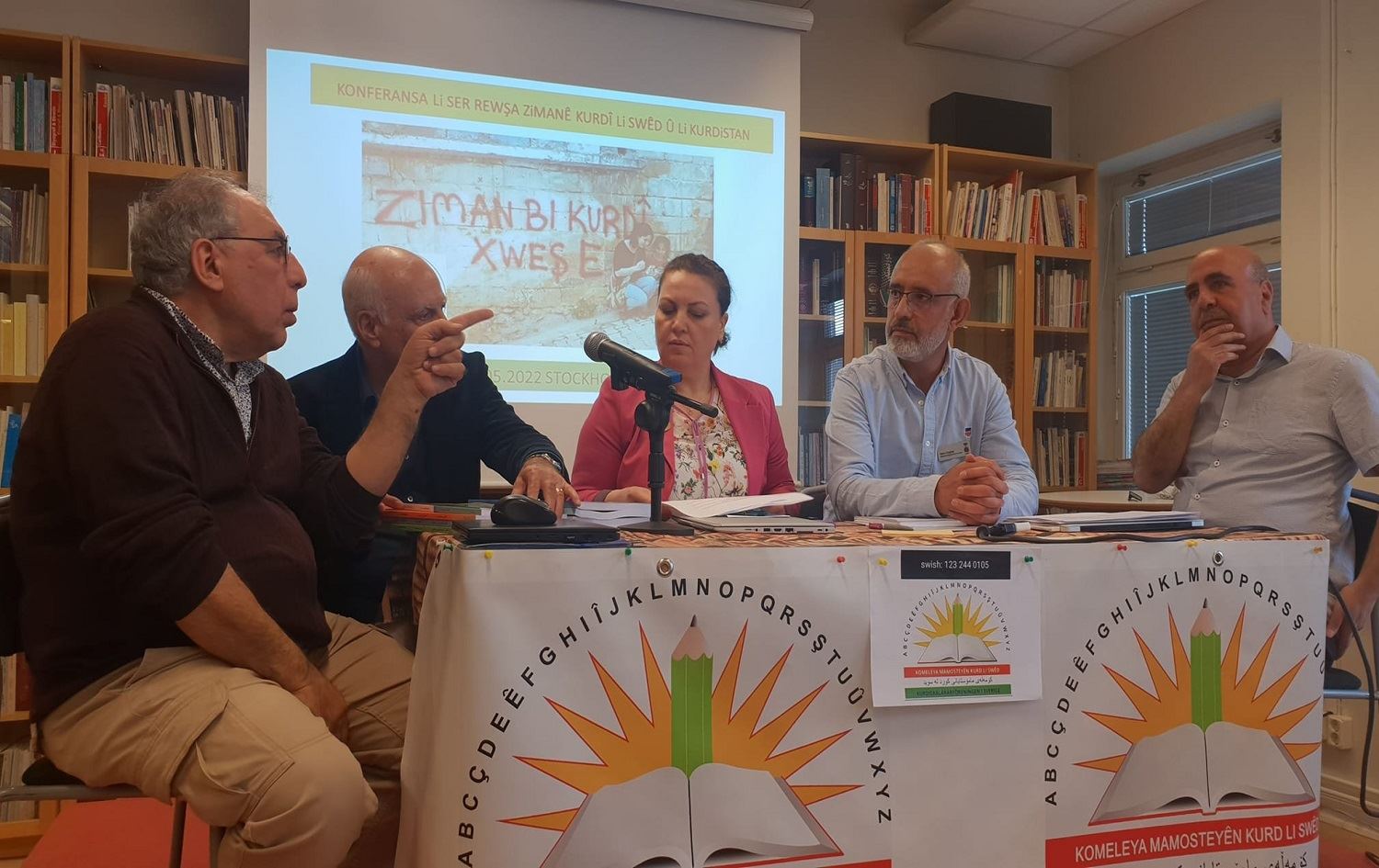 Li Swêdê konferansek li ser rewşa zimanê Kurdî hat sazkirin