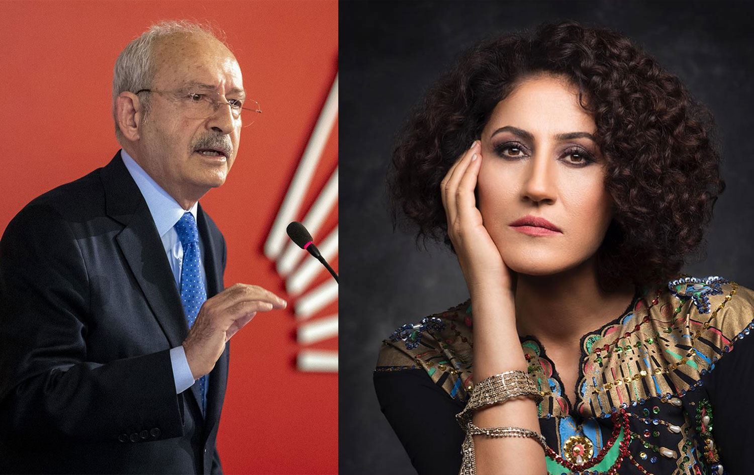 Kiliçdaroglu bi strana 'Dar Hêjîrokê' betalkirina konsera Aynur Dogan rexne kir