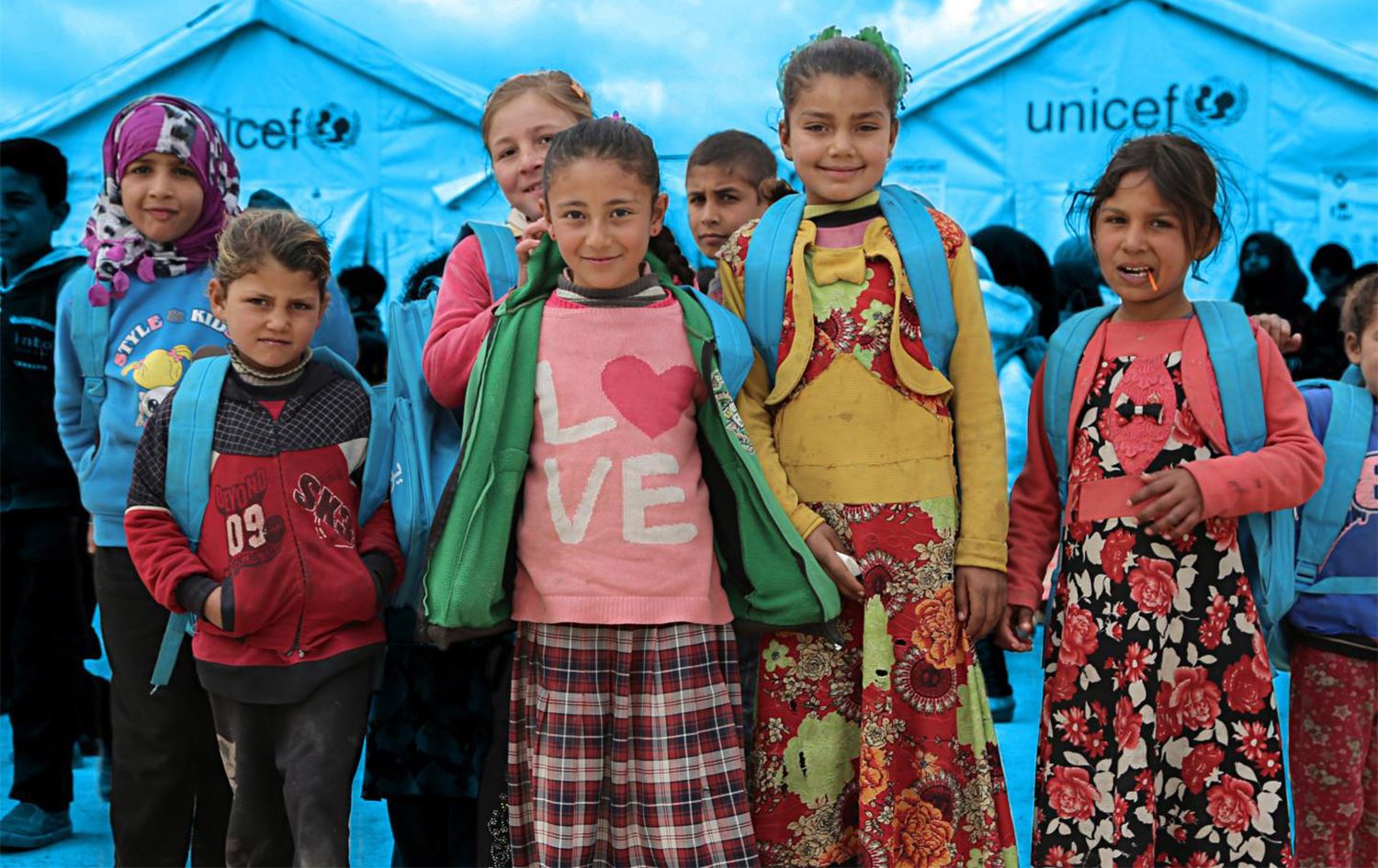UNICEF: Li Sûriyê pêdiviya 6 milyon û 500 hezar zarokan bi alîkariya mirovî heye