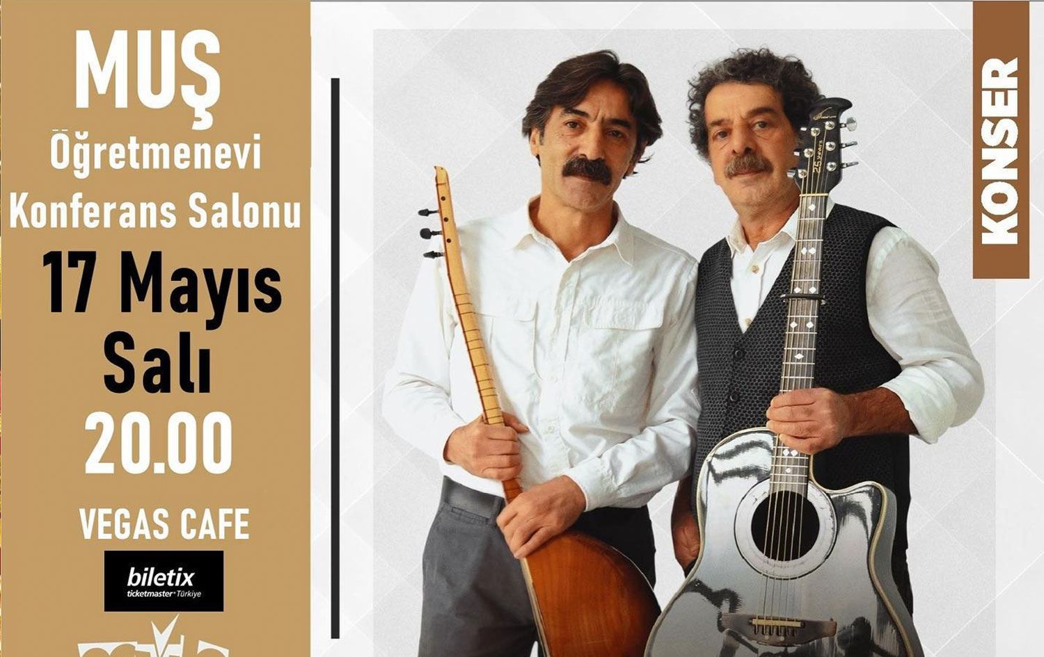 Metin Kemal Kahraman’ın Muş konserine yasak!