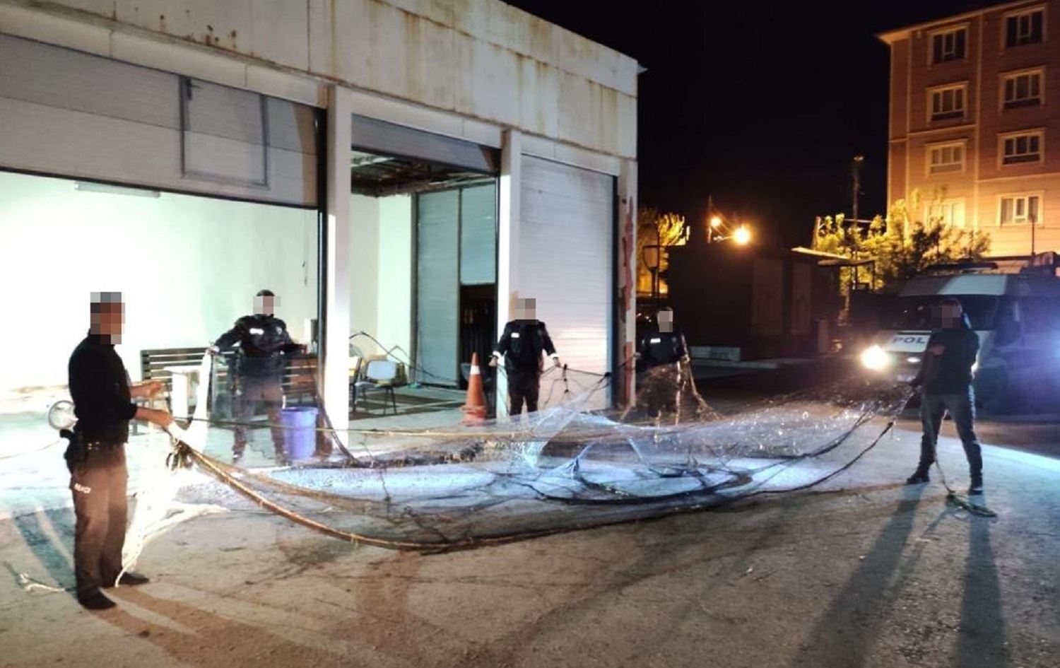 Li Wanê dest bi ser tonek û 320 kîlo masî de hat girtin