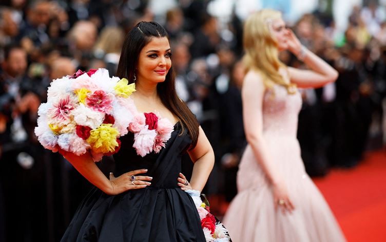 ئایشواریا رای لە 75مین فیستیڤاڵی نێودەوڵەتیی فیلمی کان بەشدارە