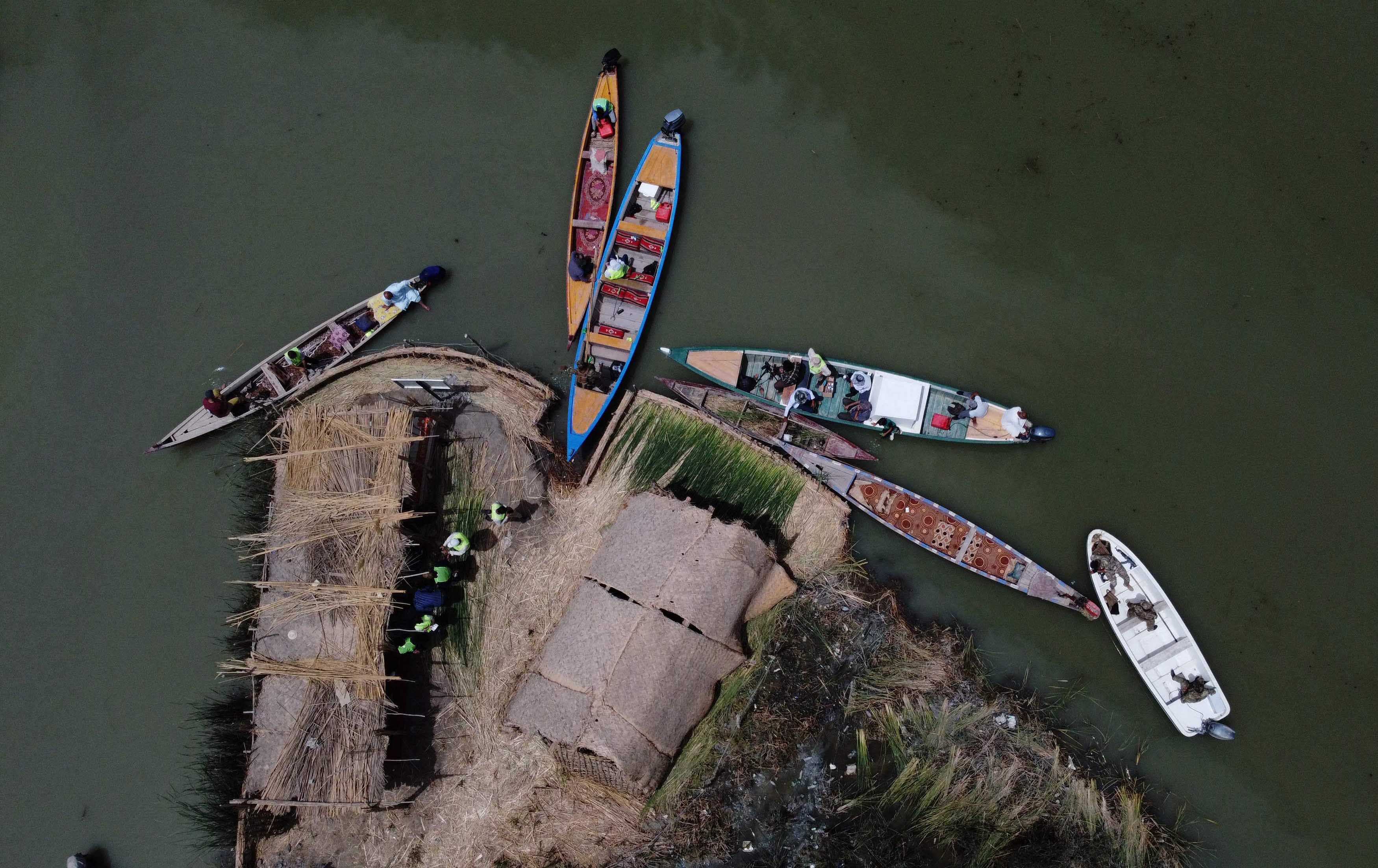 ژینگەپارێزان: زۆنگاوەکانی عێراق بەرەو نەمان دەچن