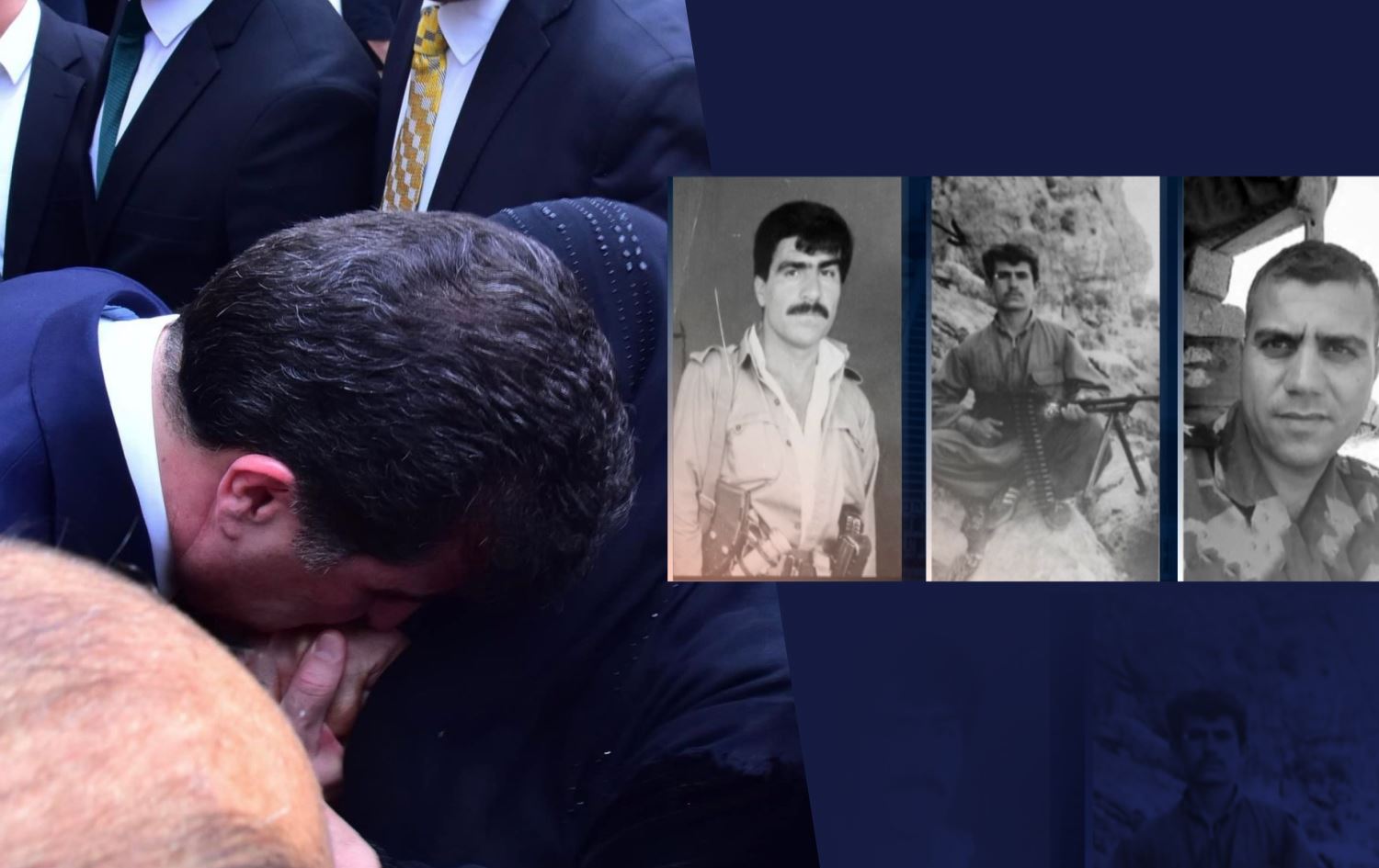Neçirvan Barzani şehit annesi ile görüşüp elini öptü