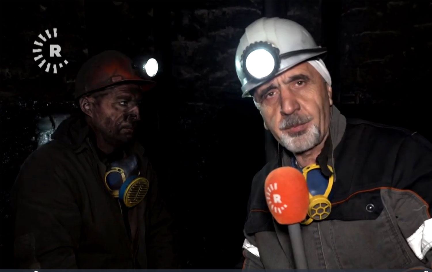 VİDEO - Rûdaw ekibi Donbass’taki kömür madenine indi