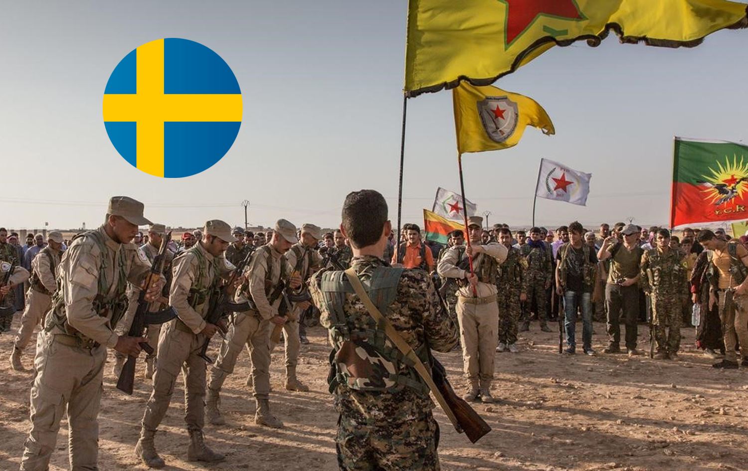 İsveç Dışişleri’nden 'Rojava, DSG ve YPG’ye askeri yardım' açıklaması!