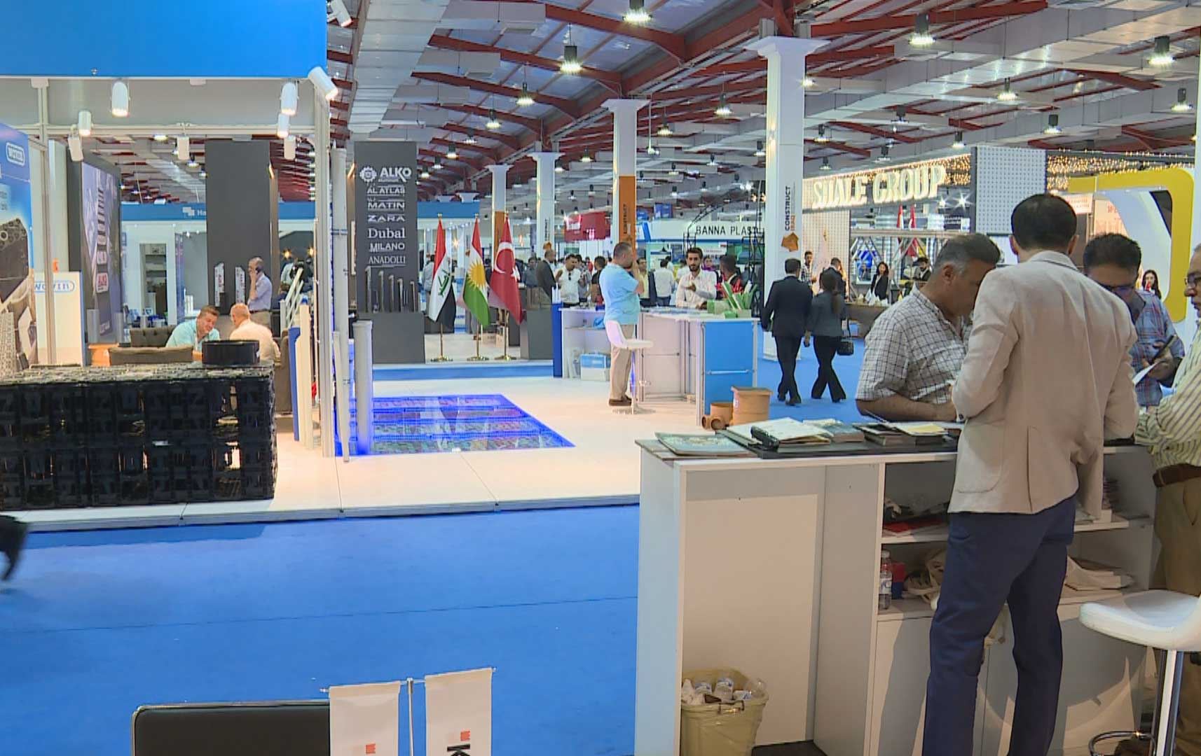 لە هەولێر 210 کۆمپانیا لە پێشانگەی نێودەوڵەتیی پیشەسازی و بیناسازی بەشدارن