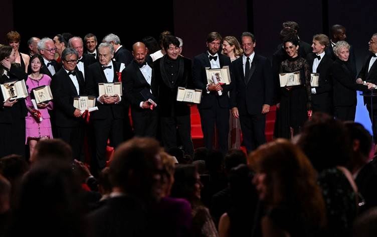 Xelatên 75emîn Festîvala Fîlman a Cannesê hatin belavkirin