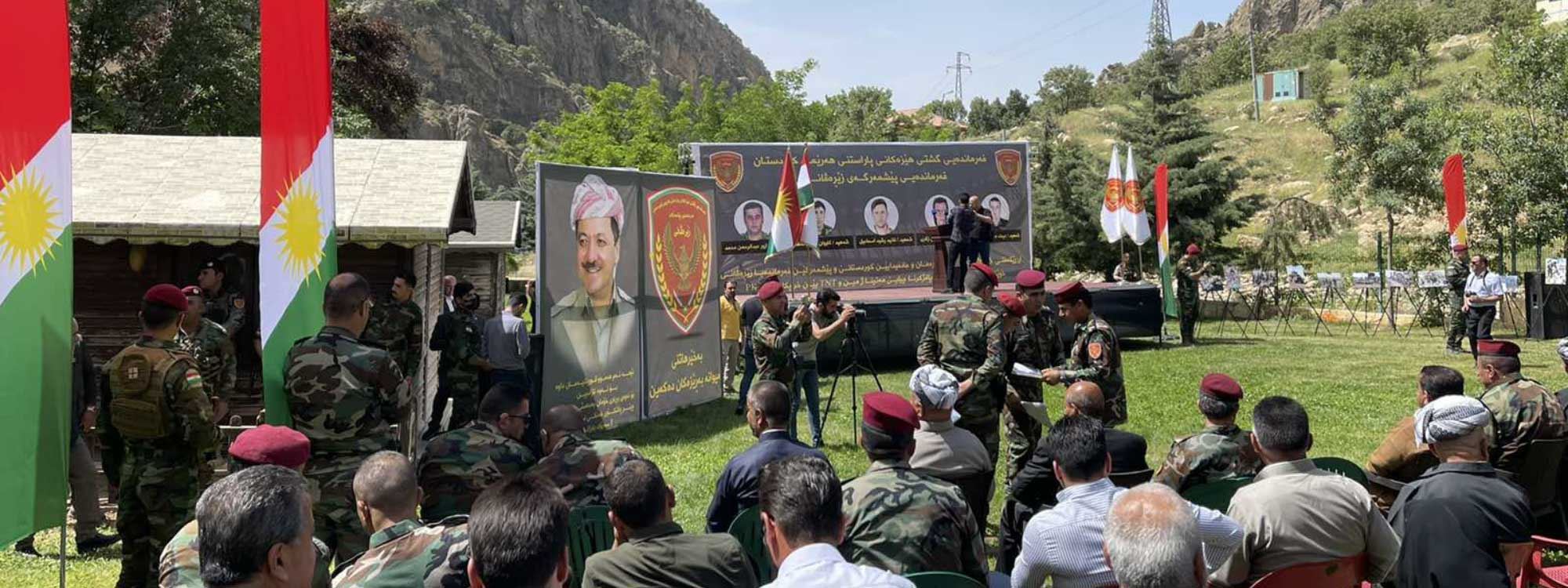 Li Amêdiyê 5 şehîdên Çiyayê Metîna hatin bibîranîn