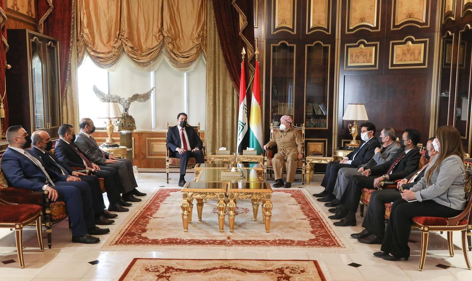 Şandeke parlamenterên serbixwe yên Iraqê li Herêma Kurdistanê ye