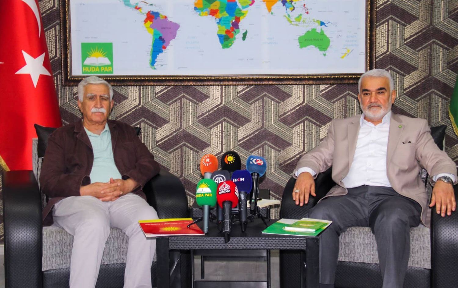 Serokê HUDA-PARê bo Rûdawê: Bi HDPê re tifaq zehmet e