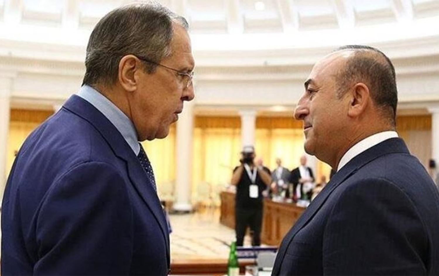 Gözler Lavrov'un kritik Ankara ziyaretinde