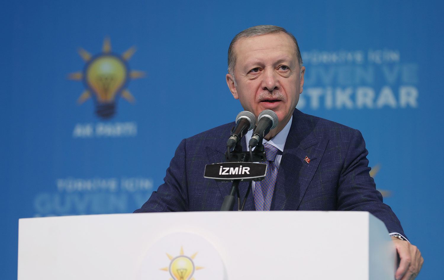 Erdoğan ilan etti: Cumhur İttifakı'nın adayı Tayyip Erdoğan!