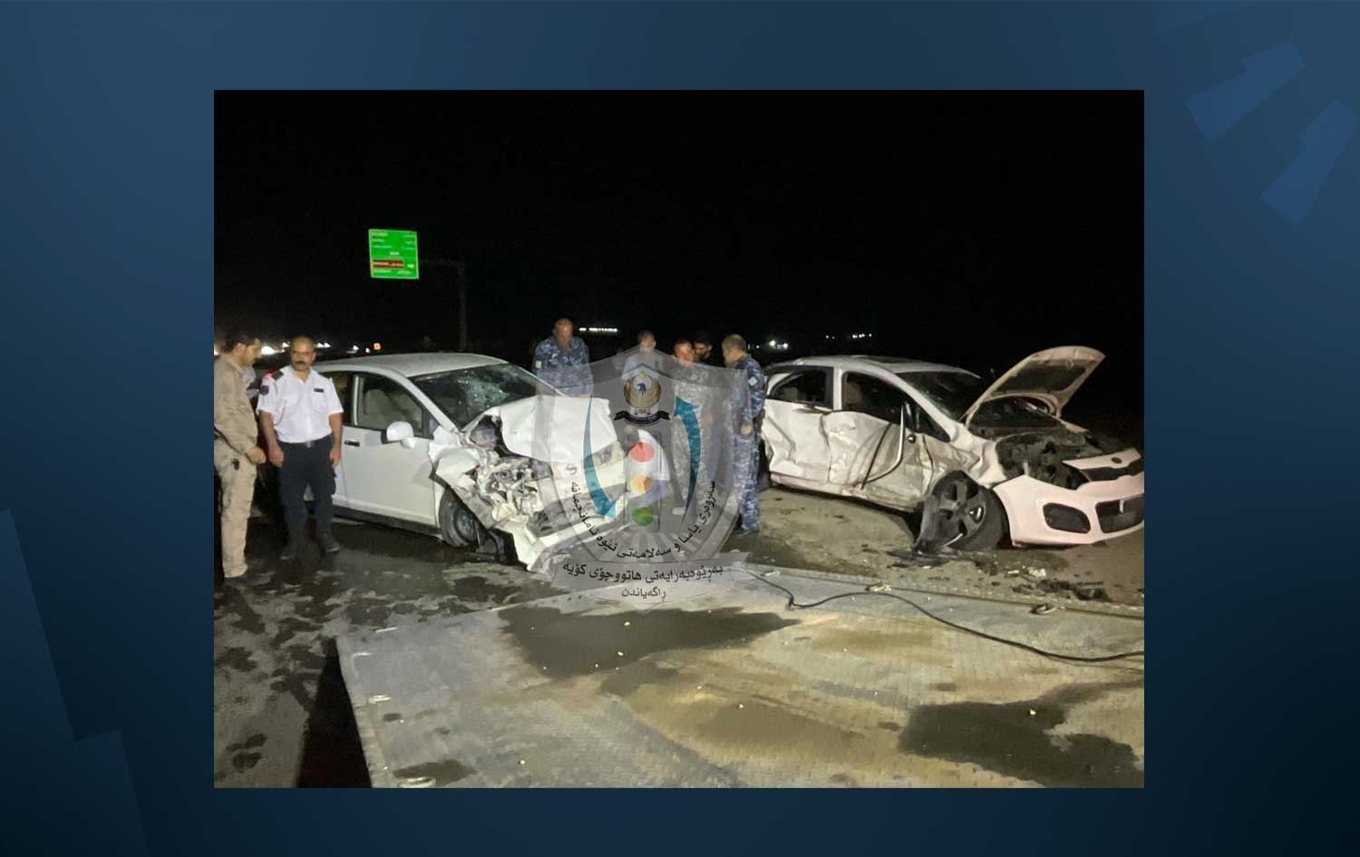 Traffic accident injures nine in Koya