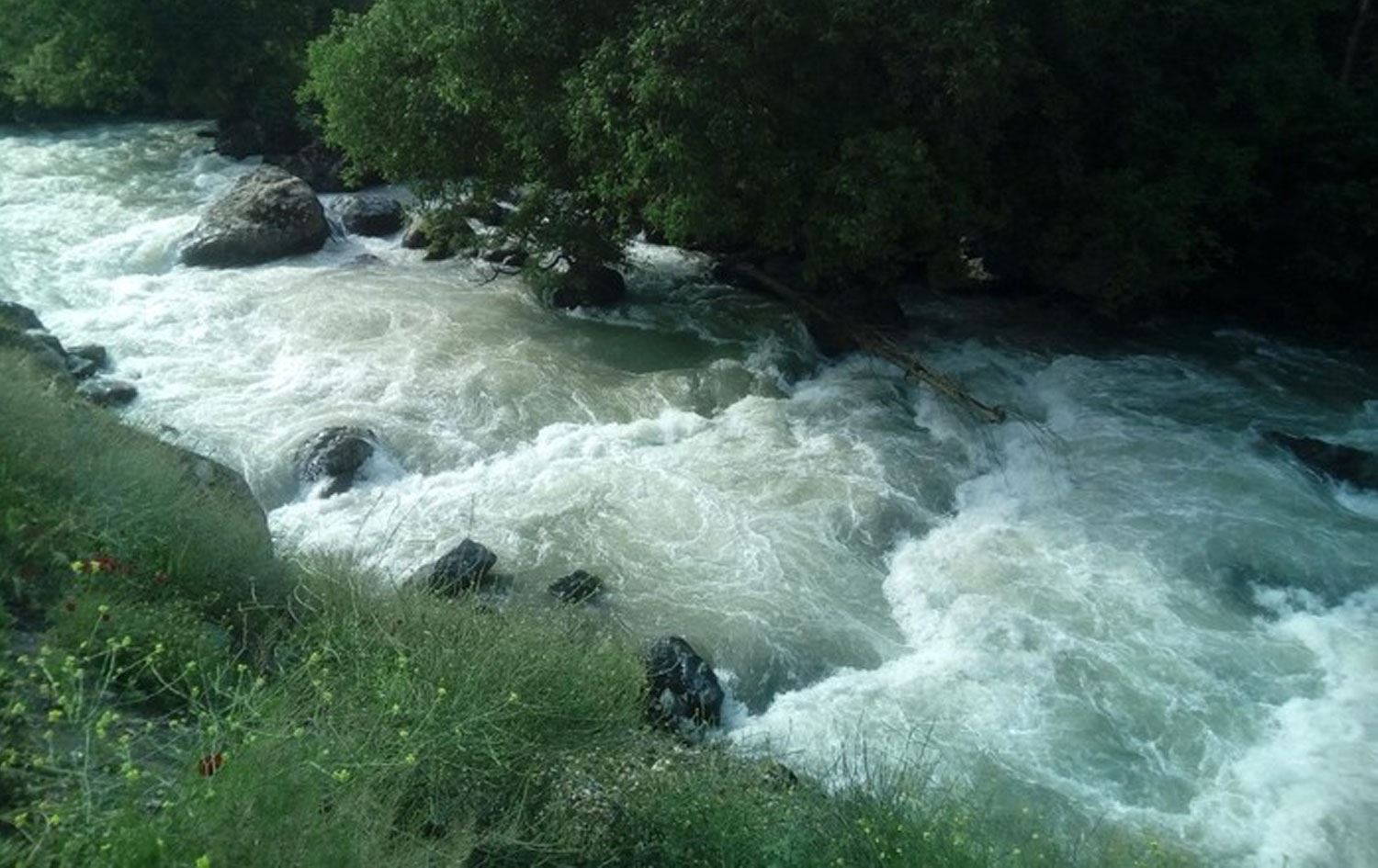 Siirt'te pikniğe giden 2 hemşire Müküs Çayı'nda akıntıya kapıldı