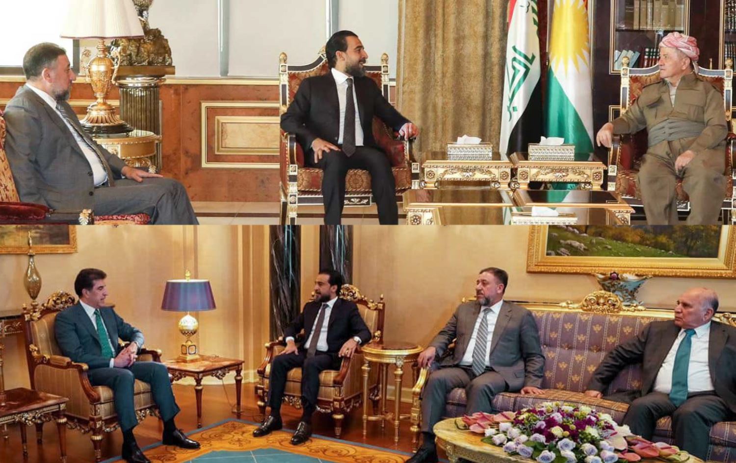 Iraklı Sünni liderlerden Neçirvan Barzani'nin davetine yanıt