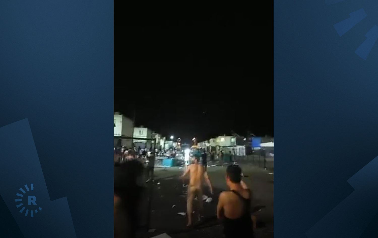 Maraş’ta Geçici Barınma Merkezi’ne alınan Suriyeliler isyan çıkardı