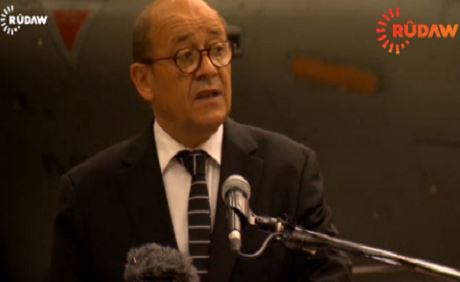 Wezîrê Parastinê ya Faransayê bo hêzên asmanî: Amade bin bo destwerdana leşkerî