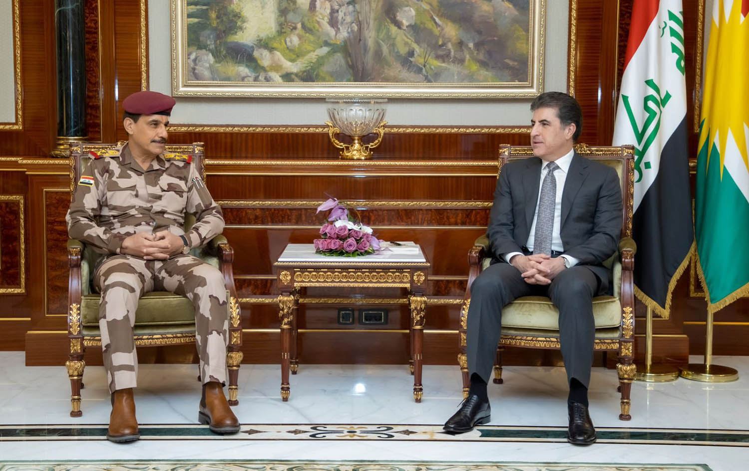 نێچیرڤان بارزانی: هیوادارم وەکو بەشێک لە سیستمی بەرگریی عێراق سەیری پێشمەرگە بکرێت