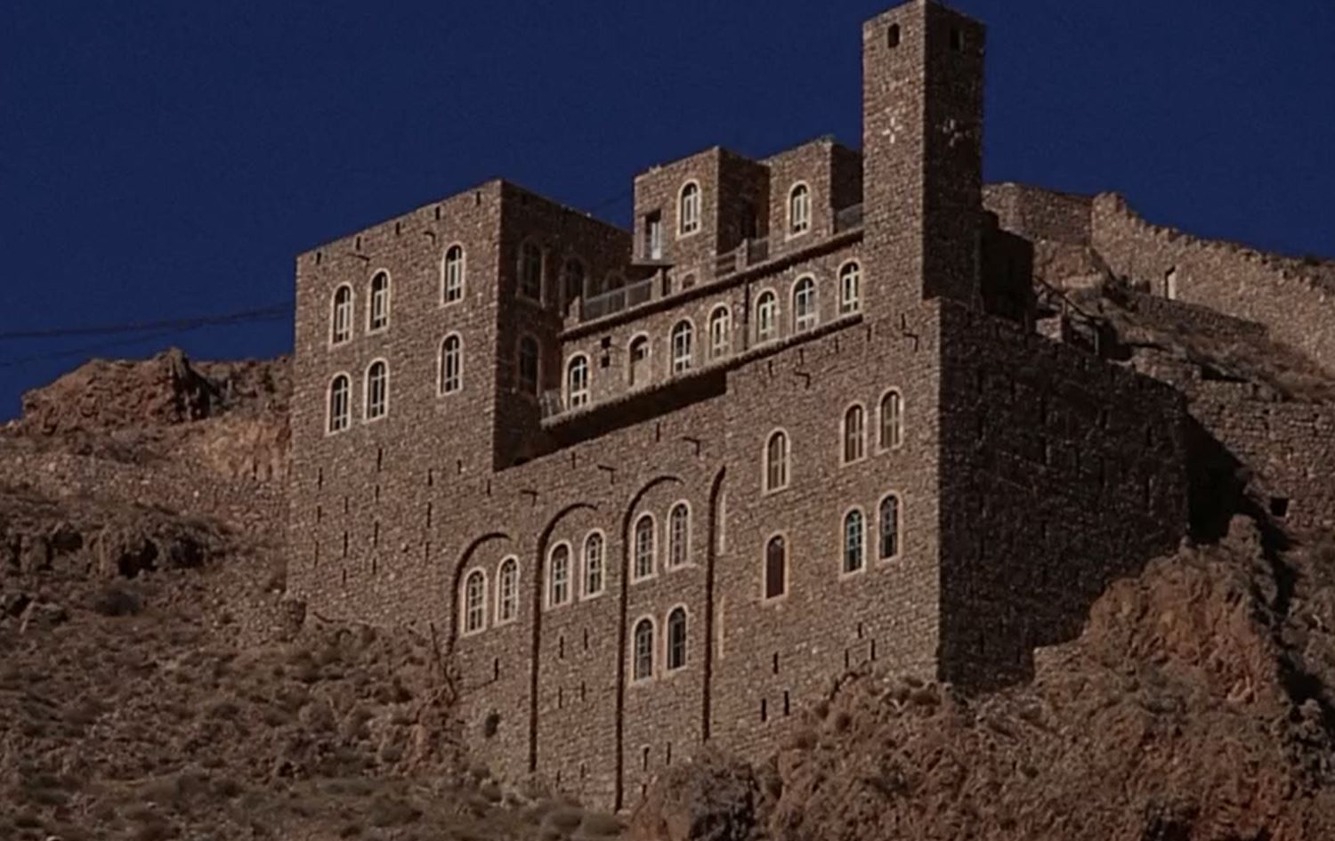 Dêra Mar Mûsa el-Hebeşî ya li Çiyayên Qelemûnê hat vekirin