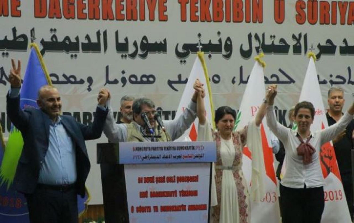 ​​​​​​​ Salih Muslim û Asya Ebdullah weke hevserokên PYDê hatin hilbijartin