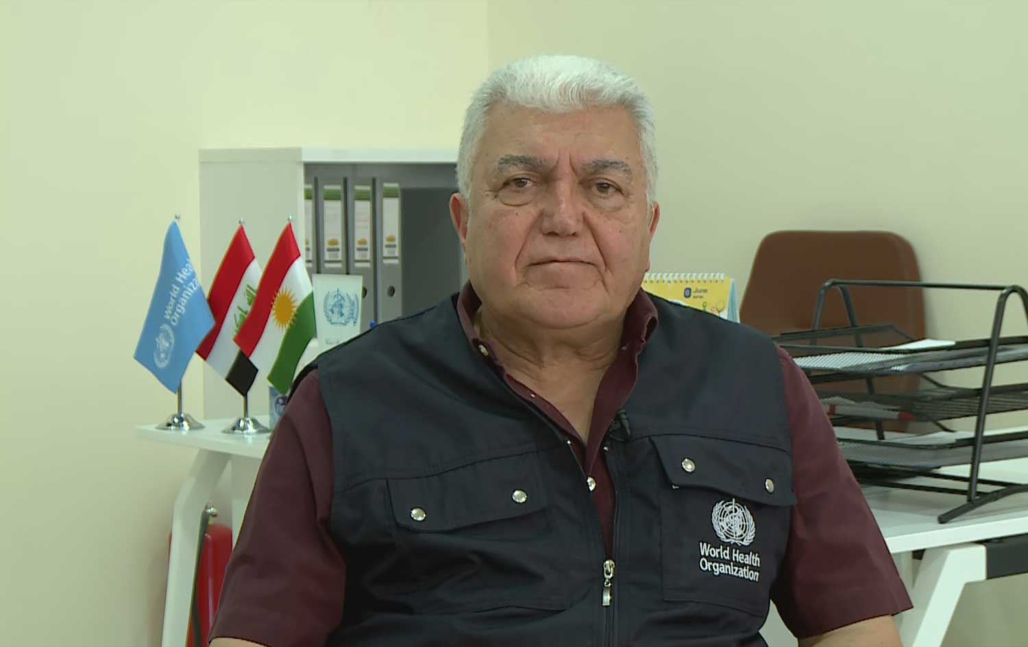 نوێنەری WHO لە سلێمانی بۆ تووشبووانی سکچوون: مەهێڵن وشکببنەوە