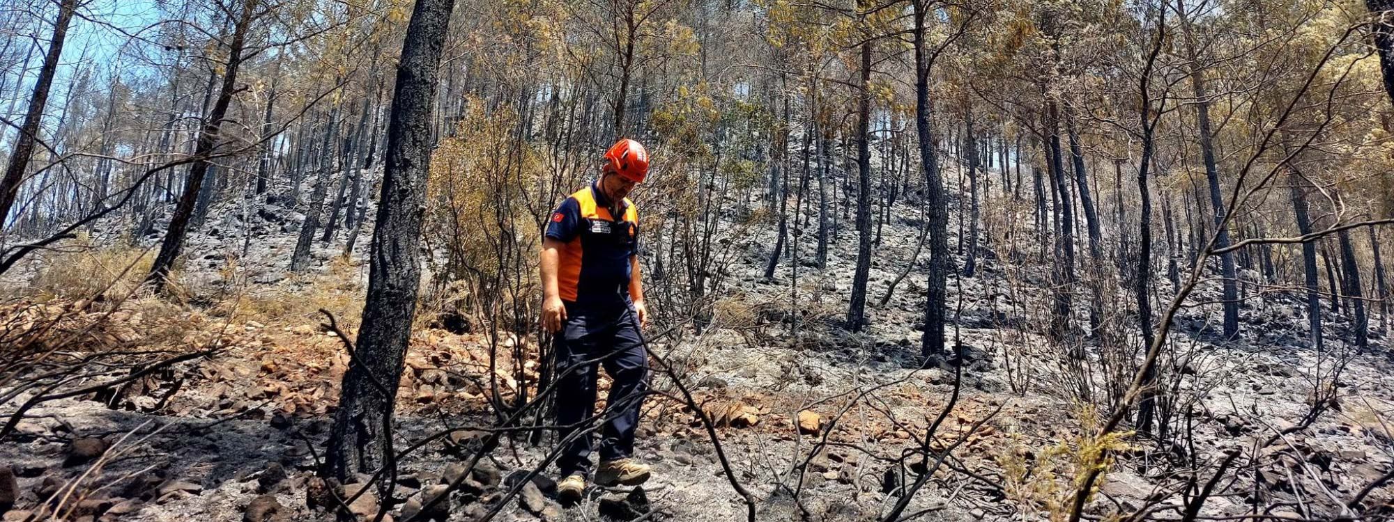 Marmaris ormanları 3 gündür yanıyor