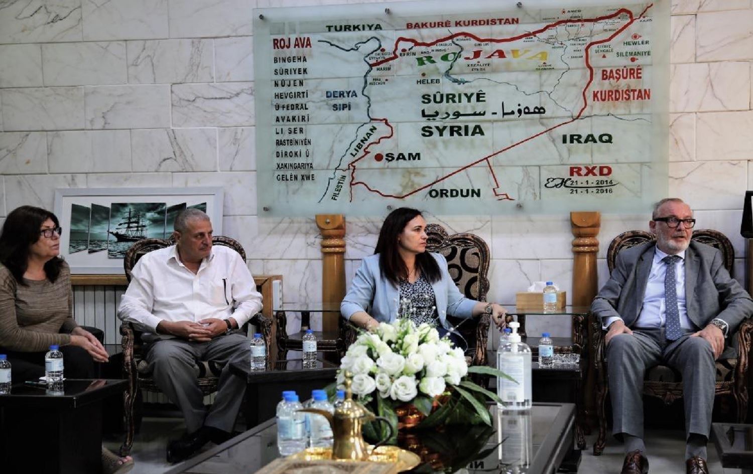 Belcîka: Ji bo piştevaniyê em hewl didin Rêveberiya Xweser nas bikin