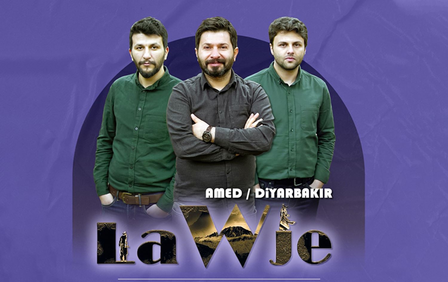 Koma Lawje li Amedê konserekê saz dike