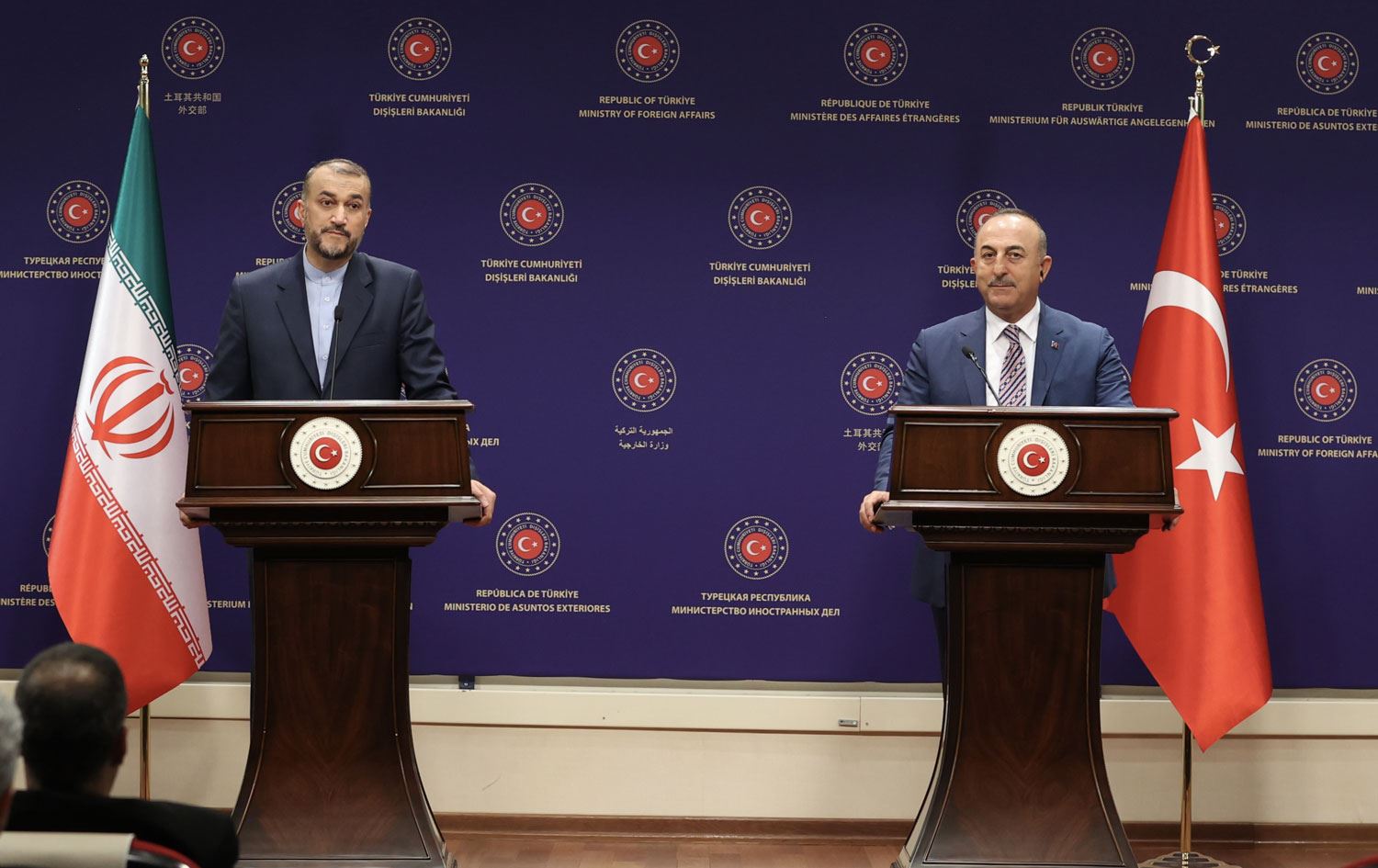 İran Dışişleri Bakanı: Türkiye'nin güvenlik endişeleri barışçıl yolla giderilmeli