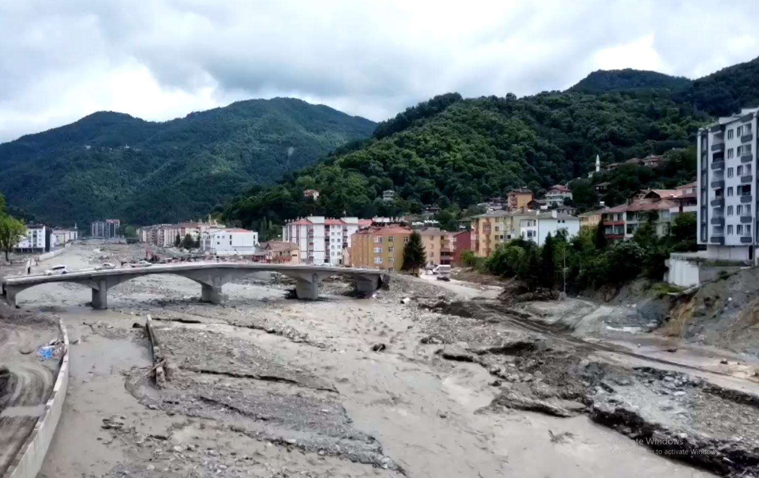 Li heremên rojavayê Deryaya Reş a Tirkiyê lehî zêde bûne