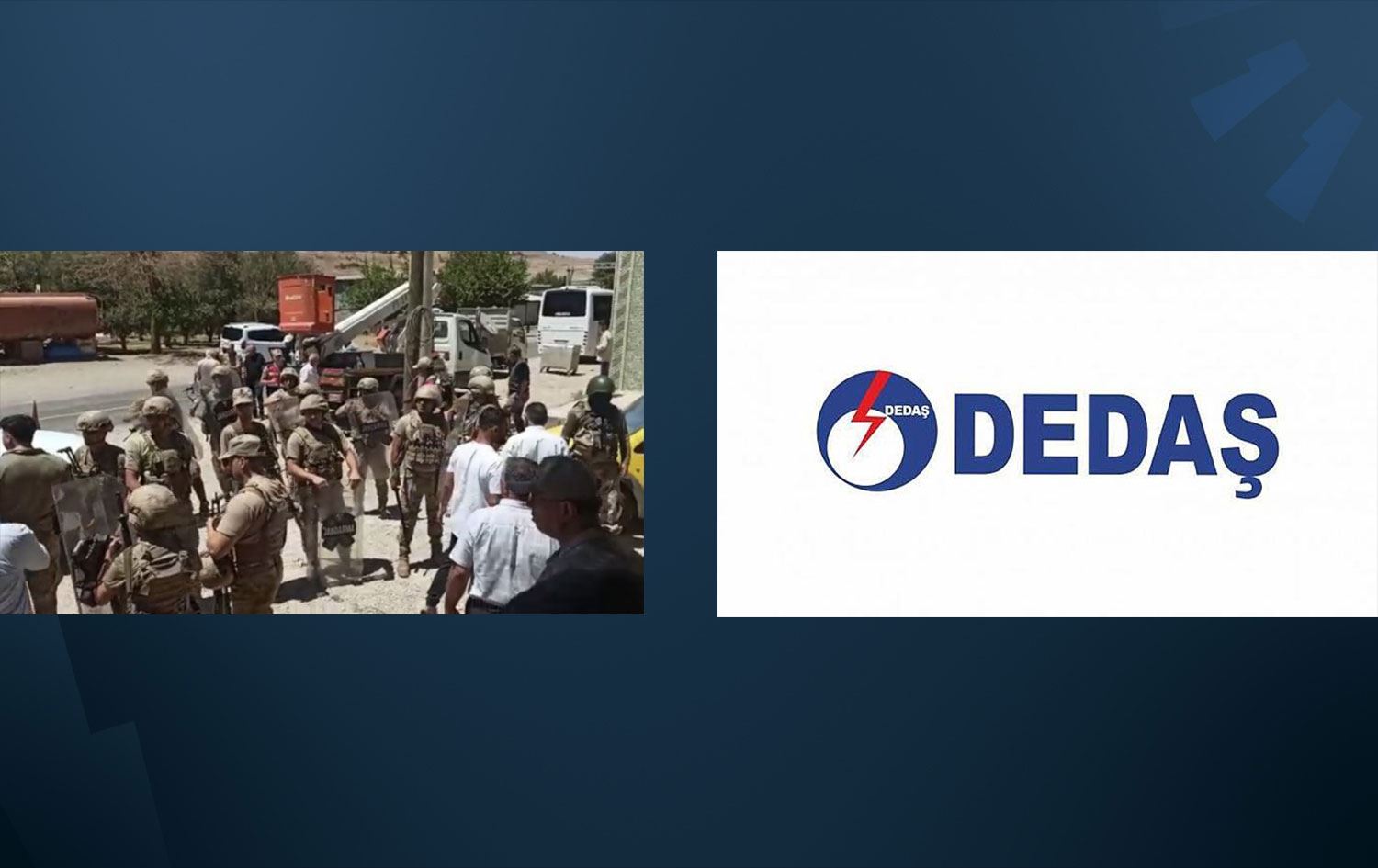 Cizre’de sayaçları direklere taşıma gerginliği: 3 gözaltı