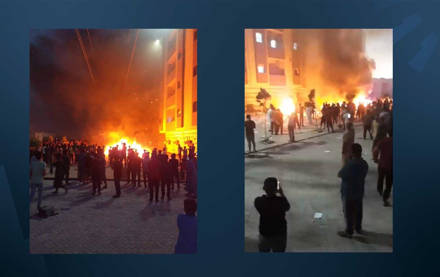 خۆپێشاندەرانی لیبیا هەڵیانکوتایە سەر باڵەخانەی پەرلەمان