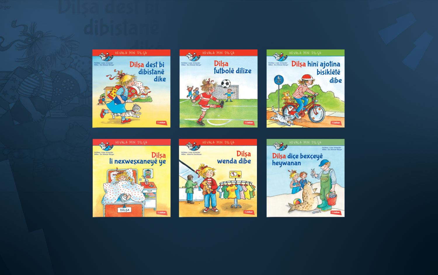 6 pirtûkên zarokan ji Almanî bo Kurdî hatin vergerandin